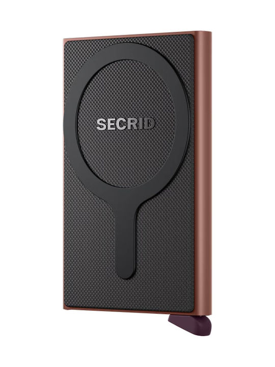 Ανδρικό Πορτοφόλι Καρτών με RFID Ροζ