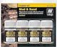 Vallejo 73.191 Pigment Set Mud & Sand 4x35 Ml