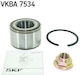 Skf Wheel Bearing Kit Vkba 7534