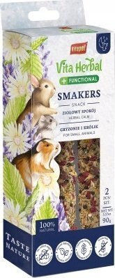 Hobby Vitapol Vita Herbal Smakers Λειτουργικά Smakers Ziołowy Spokój 5 Stück Nagerfutter