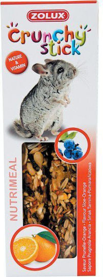 Zolux Stick Crocant Pentru Chinchilla Cu Cireșe Și Portocală 115 G