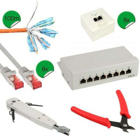 Inline Network Installation Set Cat.6 20155i
