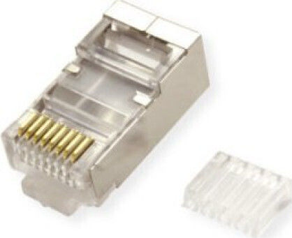 Προσαρμογέας Av Value Value Κατ Złącze 6/6a Stp Rj-45 10 Τεμάχια