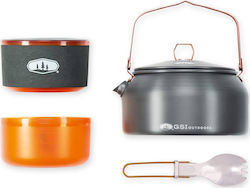 Gsi Outdoor 50264 Halulite Ketalist Universal Camping Cookware Set