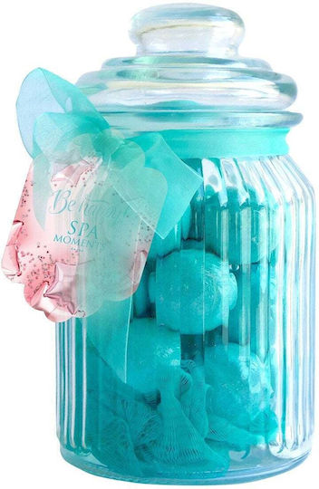 Chlapu Chlap Spa Moments Turquoise Bath Bomb Foam