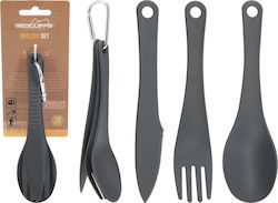Essential Travel Cutlery 3in1 Kunststoff Rote Klippen
