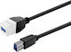 Keystone White Usb 3.0 A-female To Usb 3.0 B-male