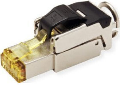 Roline Roline RJ45 Connector Outdoor Installation Category 6a Class Ea STP Silver