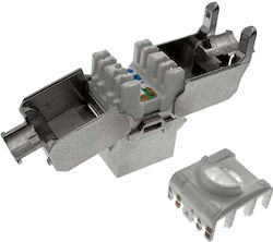 Keystone Jack Rj45 Werkzeuglos Geschirmt Cat 6a Q-lantec Keystone Jack Rj45 Werkzeuglos Geschirmt Cat 6a Q-lantec