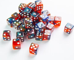 Gamegenic Galaxy Series D6 Dice Set 12 Mm Mars