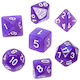 Rebel Σετ Ζαριών Rebel Rpg Φεγγαρόπετρες Αμέθυστος