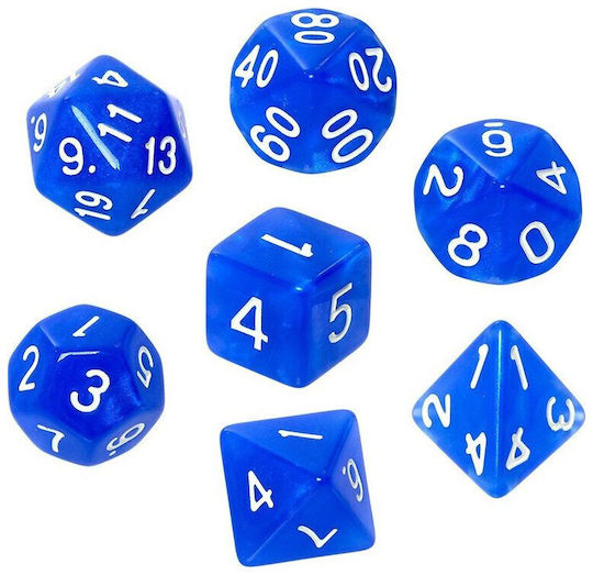 Σετ Ζαριών Rebel Rpg Κοσμήματα Του Φεγγαριού Λάπις Λάζουλι