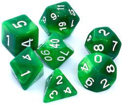 Set Zaruri Rebel RPG Dublu Colorate Verde-Galbene 106471 Set Zaruri Rebel RPG Dublu Colorate Verde-Galbene 106471