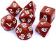 Rebel RPG Dice Set Matte Brown 106194