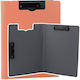 Pink Plastic A4 Clipboard Two Clips