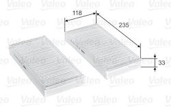 Valeo 715812 Innenraumluftfilter Valeo 715812 Innenraumluftfilter