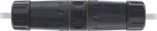 Inline Cat.6a Kupplung Wasserdicht Ip68 2x Rj45 F F 1:1