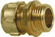 Straight Connector Gz Conex 302 22x3/4" Brass G041020302