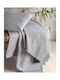 Rythmos Rythmos Armchair Throw Jacquard 180x160cm Gray 117-181-3045