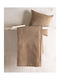 Rythmos Corvet Ριχτάρι Πολυθρόνας Δύο 'Οψεων Chenille 180x160εκ. Γκρί 117-191-3028