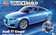 Airfix Quickbuild Audi TT Купе Синьо