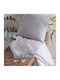Rythmos Yard Ριχτάρι Πολυθρόνας Δύο 'Οψεων Chenille 180x160εκ. Γκρί 117-191-3037