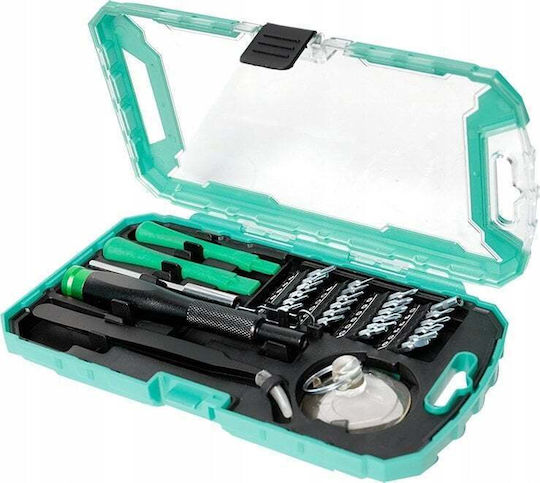 Pro'skit 24-Teiliges Schraubenzieher-Set Für Die Reparatur Von Mobiltelefonen Sd-9322m