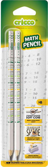 Teka Dreieck Bleistift Tafel Multiplikation Hb 2 Stück Cricco