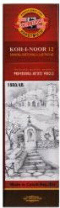 Koh I Noor Graphite Pencil Op 12 Pieces Koh−i−noor 1860-4b 8593539043058