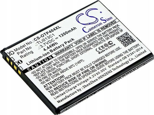 Cameron Sino Baterie de înlocuire compatibilă pentru Alcatel One Touch Go Flip V, Ot-4043s, Ot-4044t, Ot-4044n, 4052r, 4052c