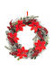 Atmosphera Weihnachtskranz mit einem Durchmesser von 50cm Bethlehem Star