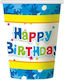 GoDan Happy Birthday Glass for Party