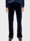 Jogginghose Jogger Samt Navy
