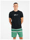 Surf T-shirt Μαύρο