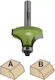 Luna Cutter Bit for Wood 9.5mm x 23mm x 9.5mm w...