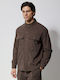 Μακρυμάνικo Overshirt Stone
