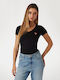 Triangle Women's T-shirt Black