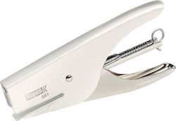 Rapid Retro Classic S51 Stapler 15 Sheets Stainless Steel White Normal Clamping 21/4 Metal 80 G/m²