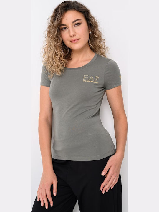 Emporio Armani Women's T-shirt Olive