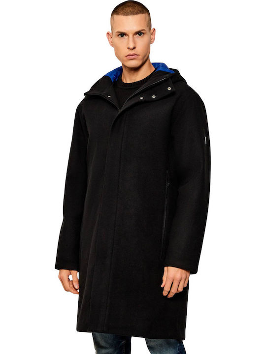 Winter Jacke Parka Schwarz
