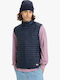 'scaly Ärmellos Jacke Puffer Blau