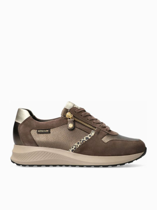 Damen Anatomisch Sneakers Ice Brown
