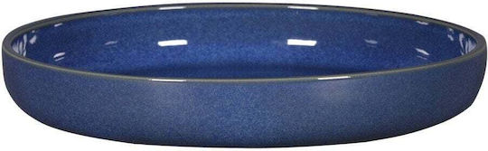 Teller Suppe Blau mit Durchmesser 29.5cm