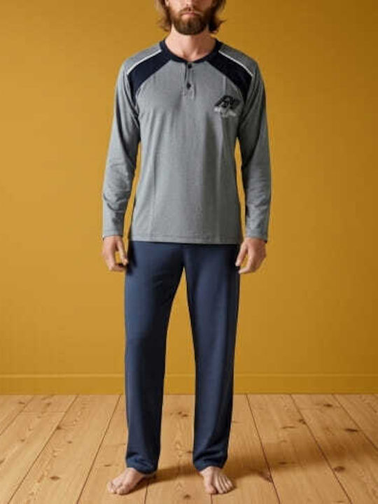 Rimoli Men's Winter Pajama Pants Anthracite