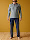 Rimoli Men's Winter Pajama Pants Anthracite