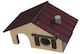 Pinokio Hamster House Mahogany Small
