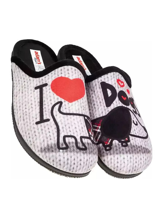 Adam's Shoes Winter Women's Slippers Black