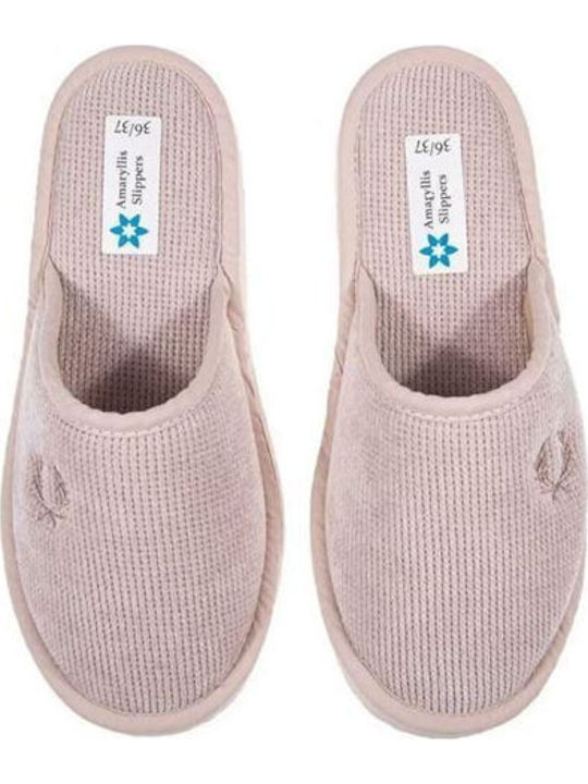 Amaryllis Slippers Зимни Дамски Чехли Розов