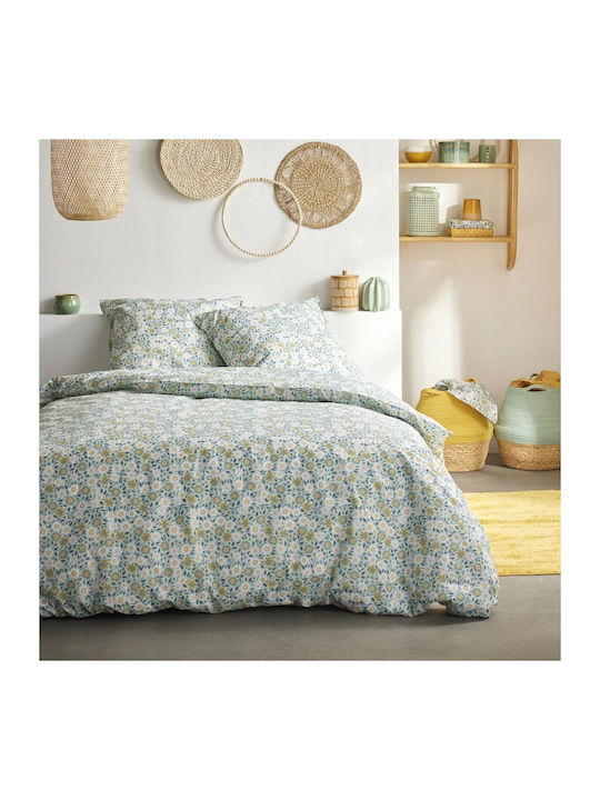 Today Duvet Cover Set Cotton Queen with 2 Pillo...