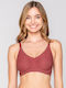 Luna Bralette Σουτιέν Μπορντό